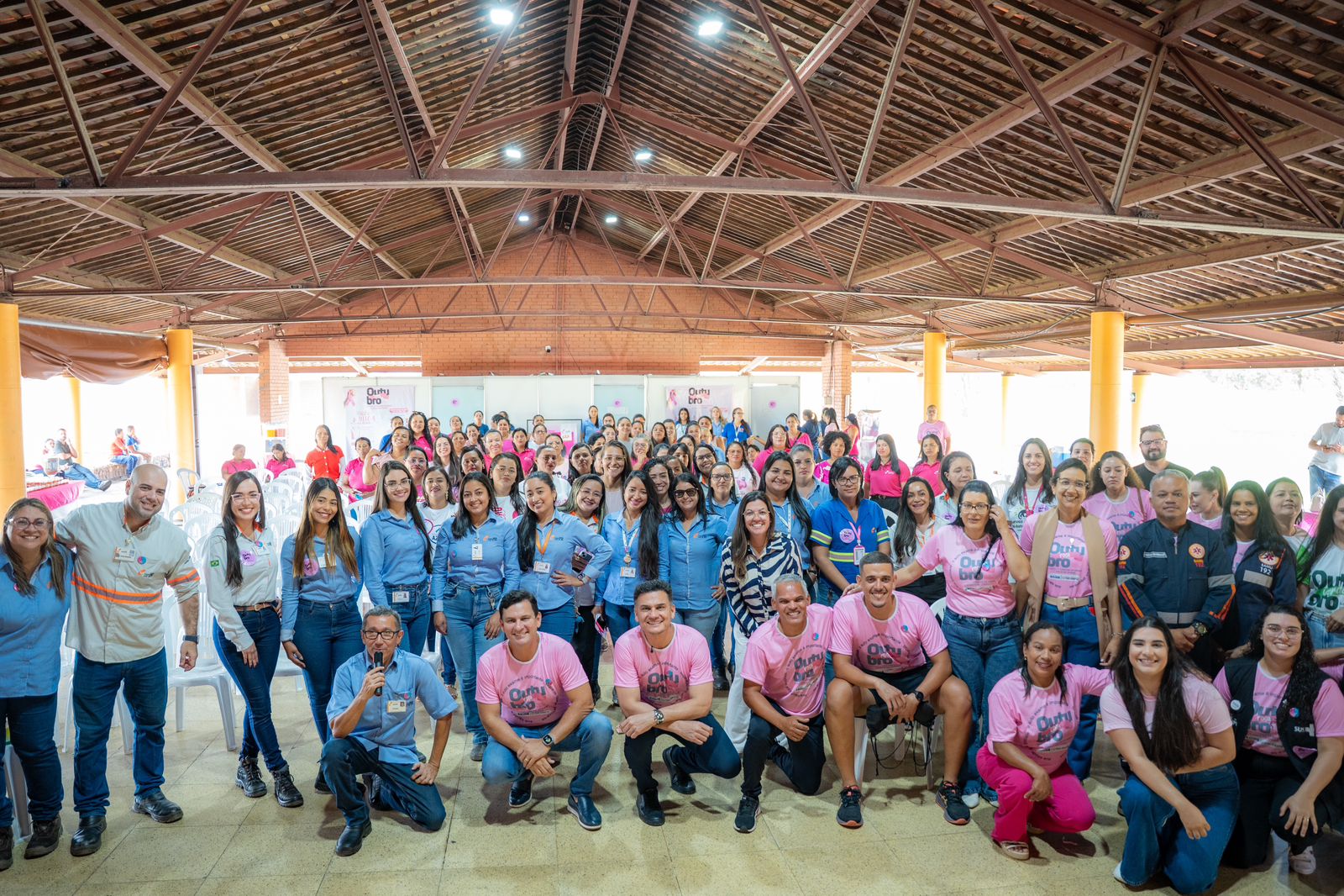 Prefeito Marcelo Beltrão participa de evento alusivo ao Outubro Rosa em parceria com a Usina Coruripe